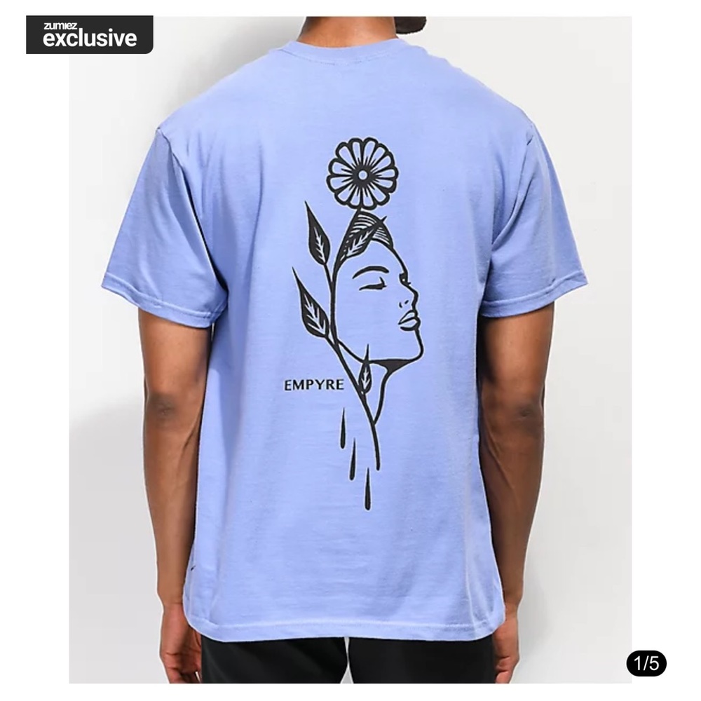 Zumiez- Empyre Flora Revival Purple T-Shirt
